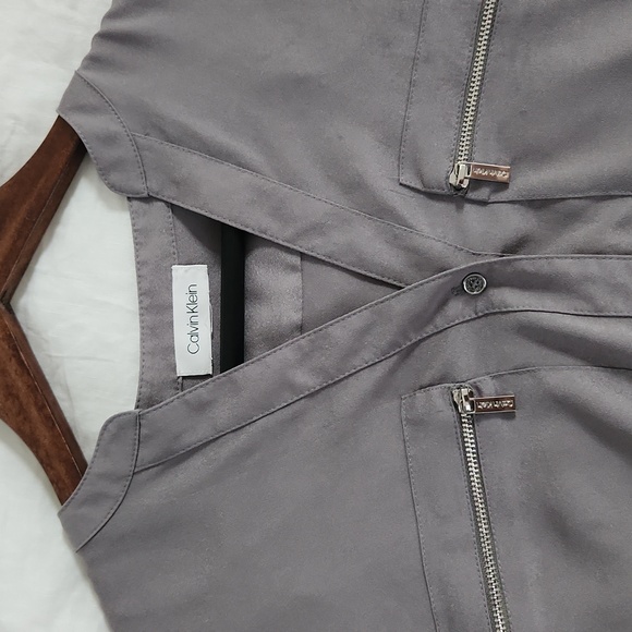 Calvin Klein button up blouse - Picture 2 of 5